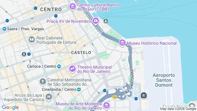 Mapa do bairro Baia de Guanabara, Rio de Janeiro - RJ - Ilha das Enxadas