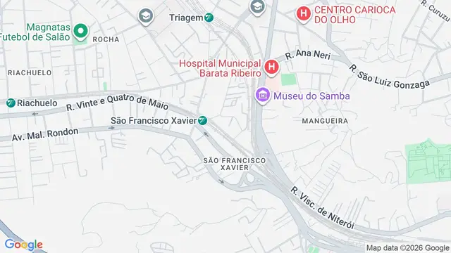 Mapa do bairro São Francisco Xavier, Rio de Janeiro - RJ