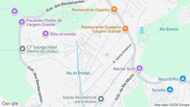 Mapa do bairro Vargem Grande, Rio de Janeiro - RJ