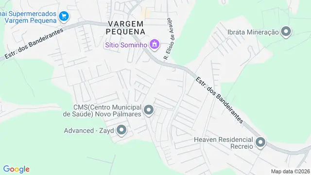 Mapa do bairro Vargem Pequena, Rio de Janeiro - RJ